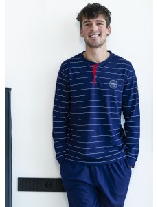 Pijama de punto para hombre...