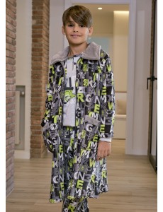 Bata infantil para niño de...