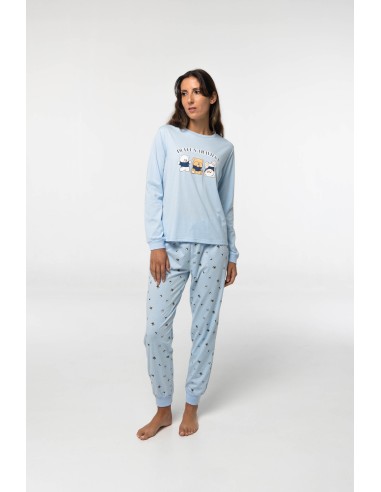 Pijama de mujer de algodón marca...