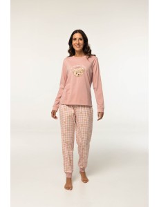 Pijama de mujer de algodón...