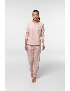 Pijama de mujer de algodón...