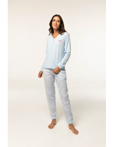 Pijama de mujer de algodón marca...