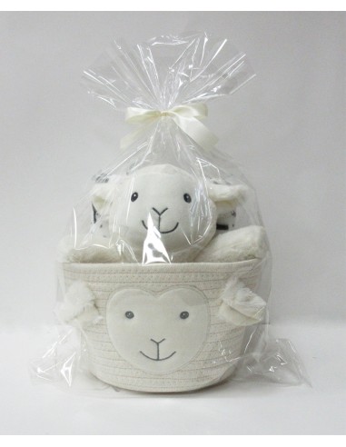 Set de cesta con peluche y manta para...