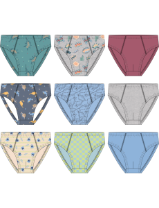 Slip infantil de algodón en...