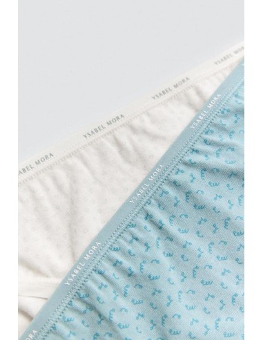 Braga mini de algodón en pack de 2...