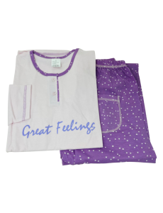 Pijama de algodón para...