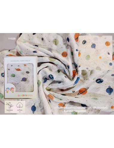 Muselina de bambú para bebé marca...