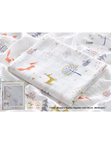 Muselina de bambú para bebé marca...
