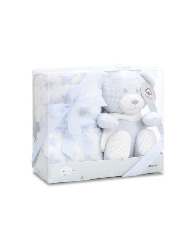 Peluche de crochet con manta marca...