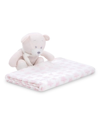 Peluche de crochet con manta marca...