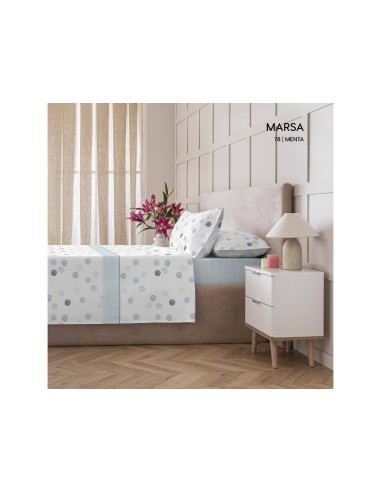 Juego de sábanas de coralina marca...