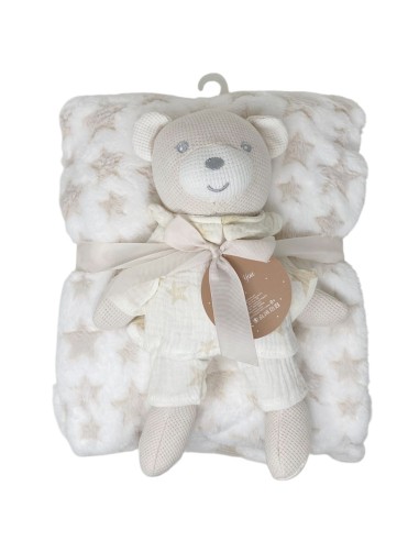 Set de peluche de crochet con ropita...