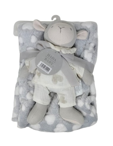 Set de peluche de crochet con ropita...