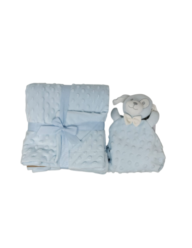 Manta de topitos con dou dou de...