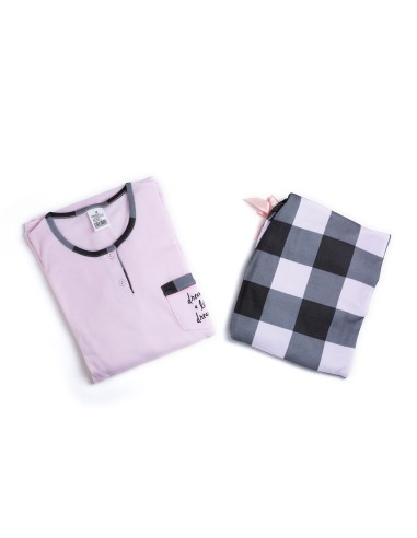 Pijama afelpado para mujer marca...