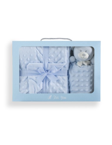 Manta de topitos con dou dou de...