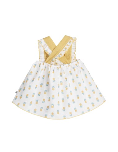 Vestido para bebé marca Calamaro Gaya