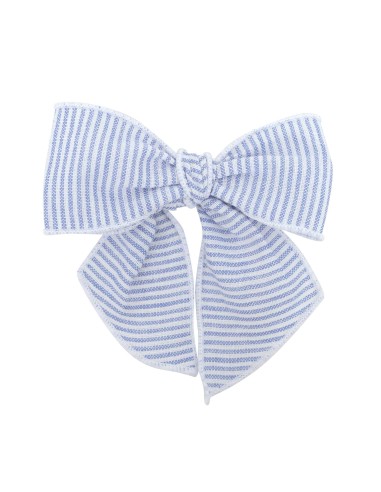 Lazo con pinza para el pelo de bebé...