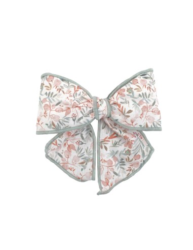 Lazo con pinza para el pelo de bebé...