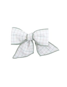 Lazo con pinza para el pelo...