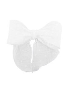 Lazo con pinza para el pelo...