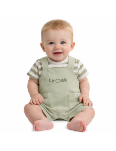 Conjunto de peto para bebé...