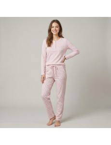 Pijama de mujer de algodón...