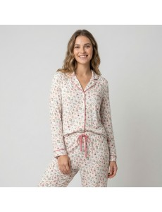 Pijama abierto de mujer de...