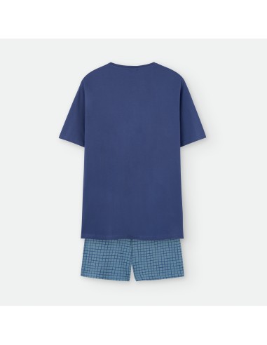 Pijama corto de algodón para hombre...