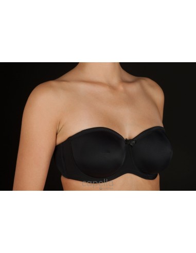 Sujetador sin tirantes con aros marca...