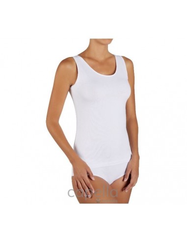 Camiseta tirante ancho mujer YSABEL...