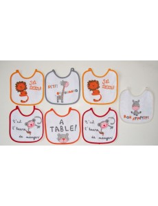 BABERO ESTAMPADO LAZOS +...